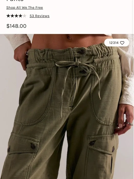 We The Free Park Ave Pull-On Cargo Pants - Picture 4 of 10